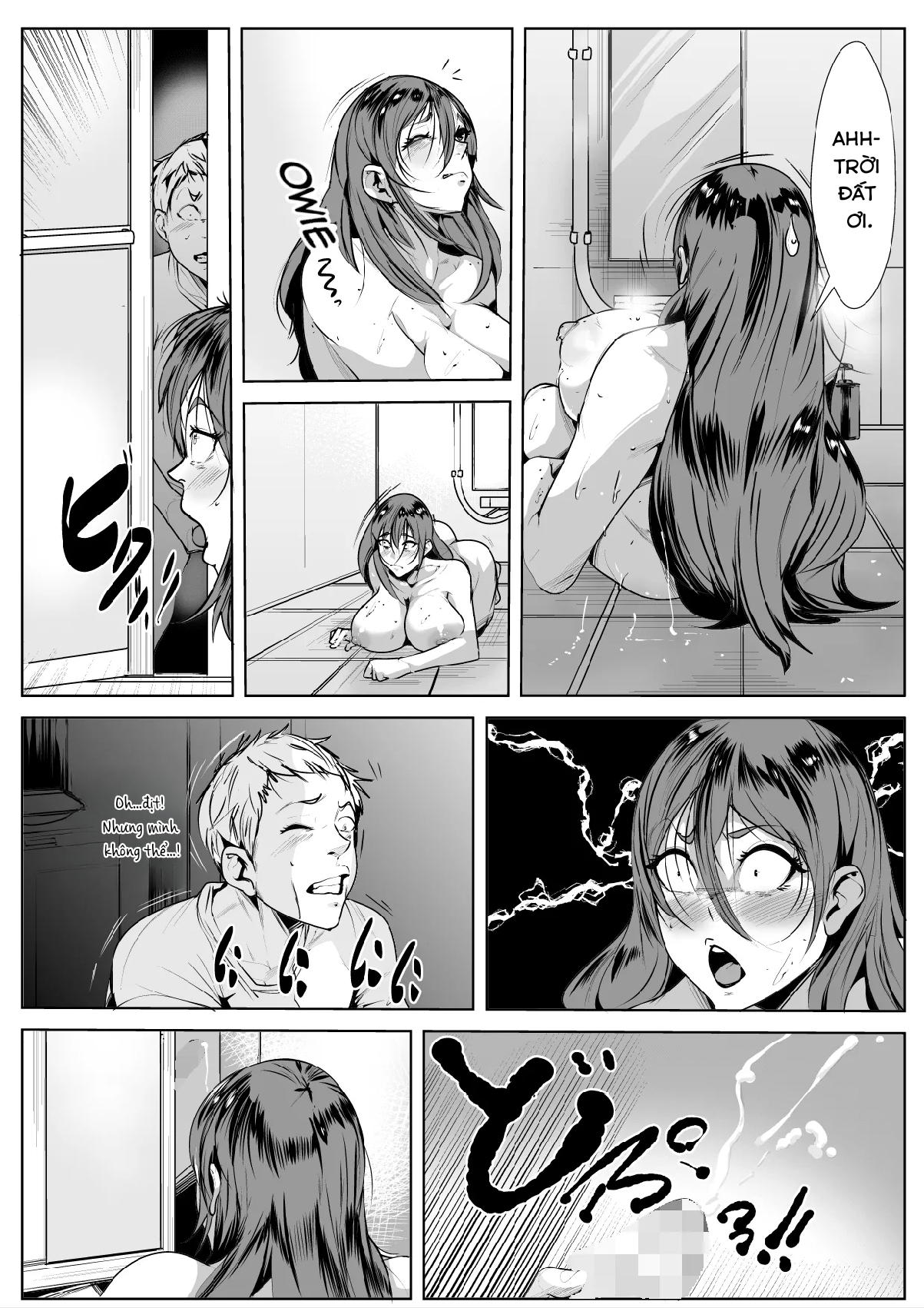 HentaiVN.net - Ảnh 10 - Kisu Ma no Haha | My Mom, the Compulsive Kisser - Oneshot