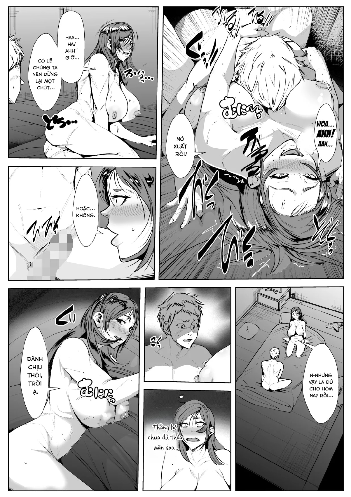 HentaiVN.net - Ảnh 21 - Kisu Ma no Haha | My Mom, the Compulsive Kisser - Oneshot