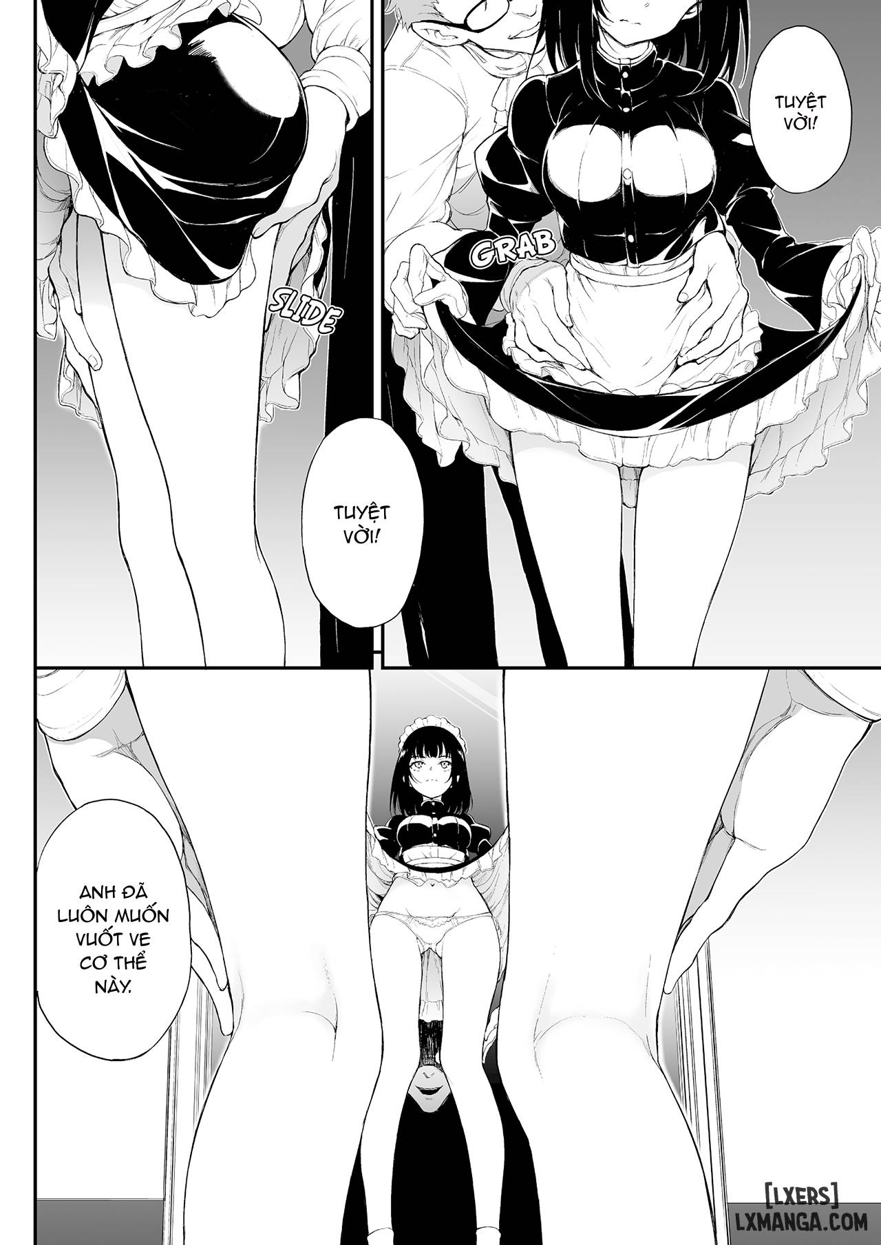 HentaiVN.net - Ảnh 5 - Maid Kyouiku -Botsuraku Kizoku Rurikawa Tsubaki - Chapter 1