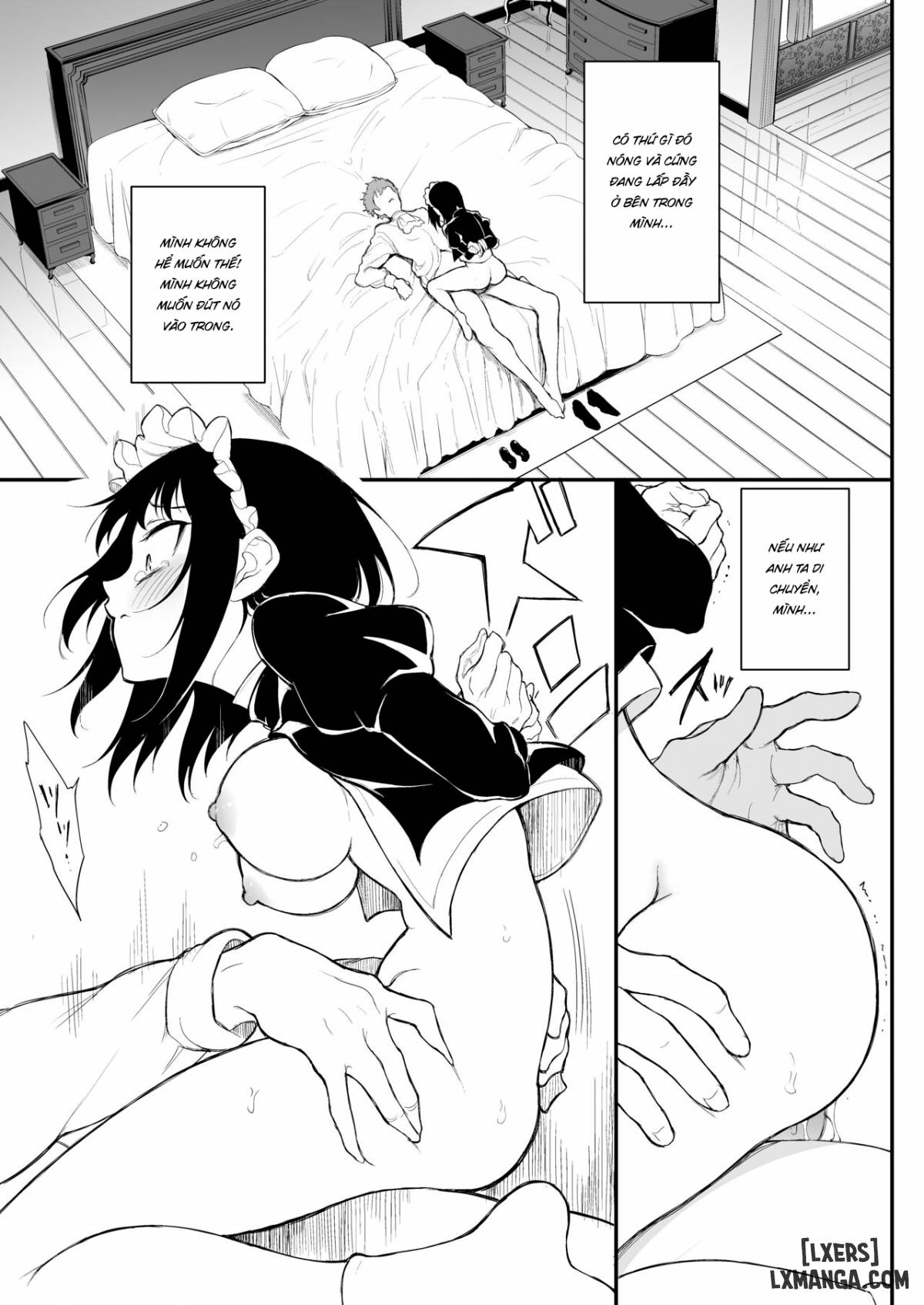 HentaiVN.net - Ảnh 18 - Maid Kyouiku -Botsuraku Kizoku Rurikawa Tsubaki - Chapter 2