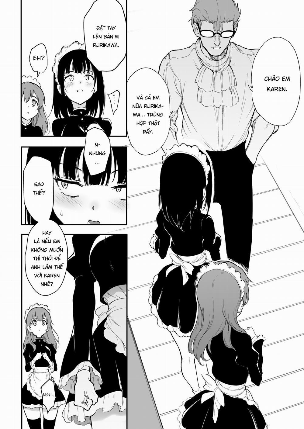 HentaiVN.net - Ảnh 12 - Maid Kyouiku -Botsuraku Kizoku Rurikawa Tsubaki - Chapter 3
