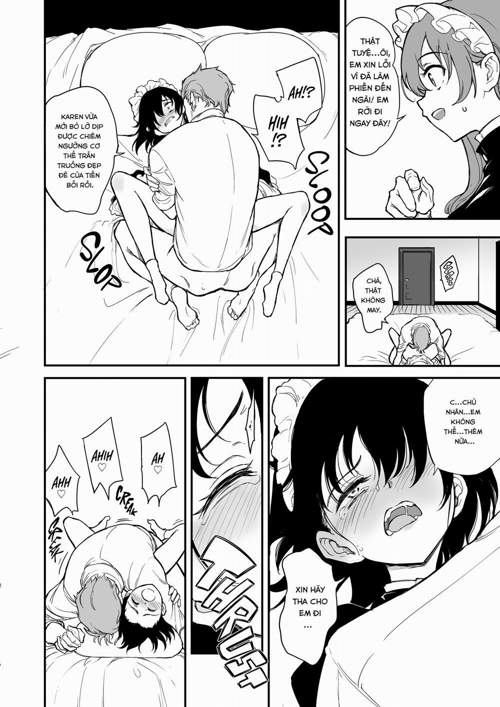 HentaiVN.net - Ảnh 19 - Maid Kyouiku -Botsuraku Kizoku Rurikawa Tsubaki - Chap 4