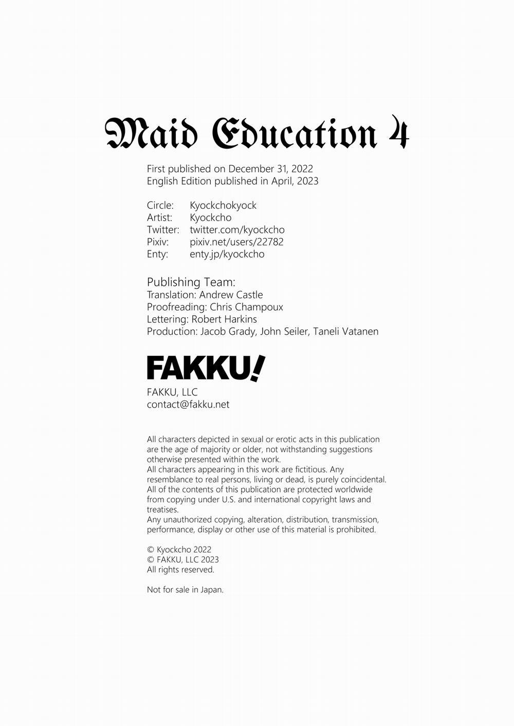 HentaiVN.net - Ảnh 26 - Maid Kyouiku -Botsuraku Kizoku Rurikawa Tsubaki - Chap 4
