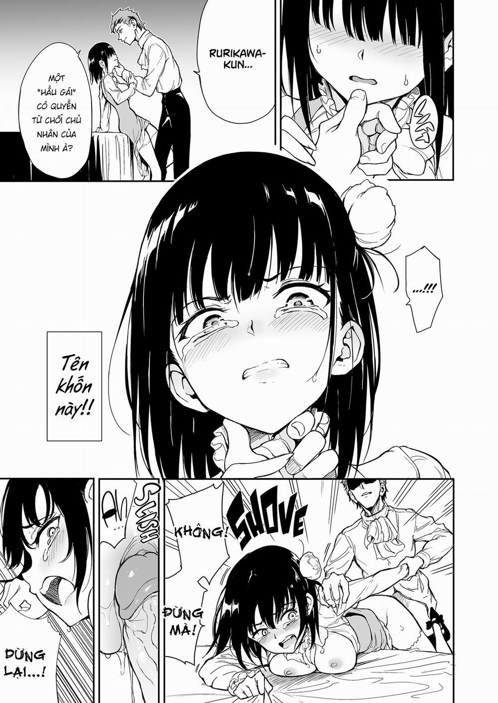 HentaiVN.net - Ảnh 16 - Maid Kyouiku -Botsuraku Kizoku Rurikawa Tsubaki - Chap 5