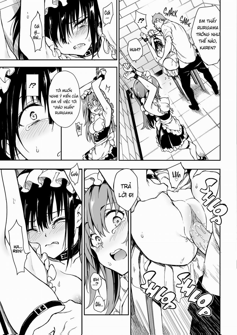 HentaiVN.net - Ảnh 21 - Maid Kyouiku -Botsuraku Kizoku Rurikawa Tsubaki - Chap 6