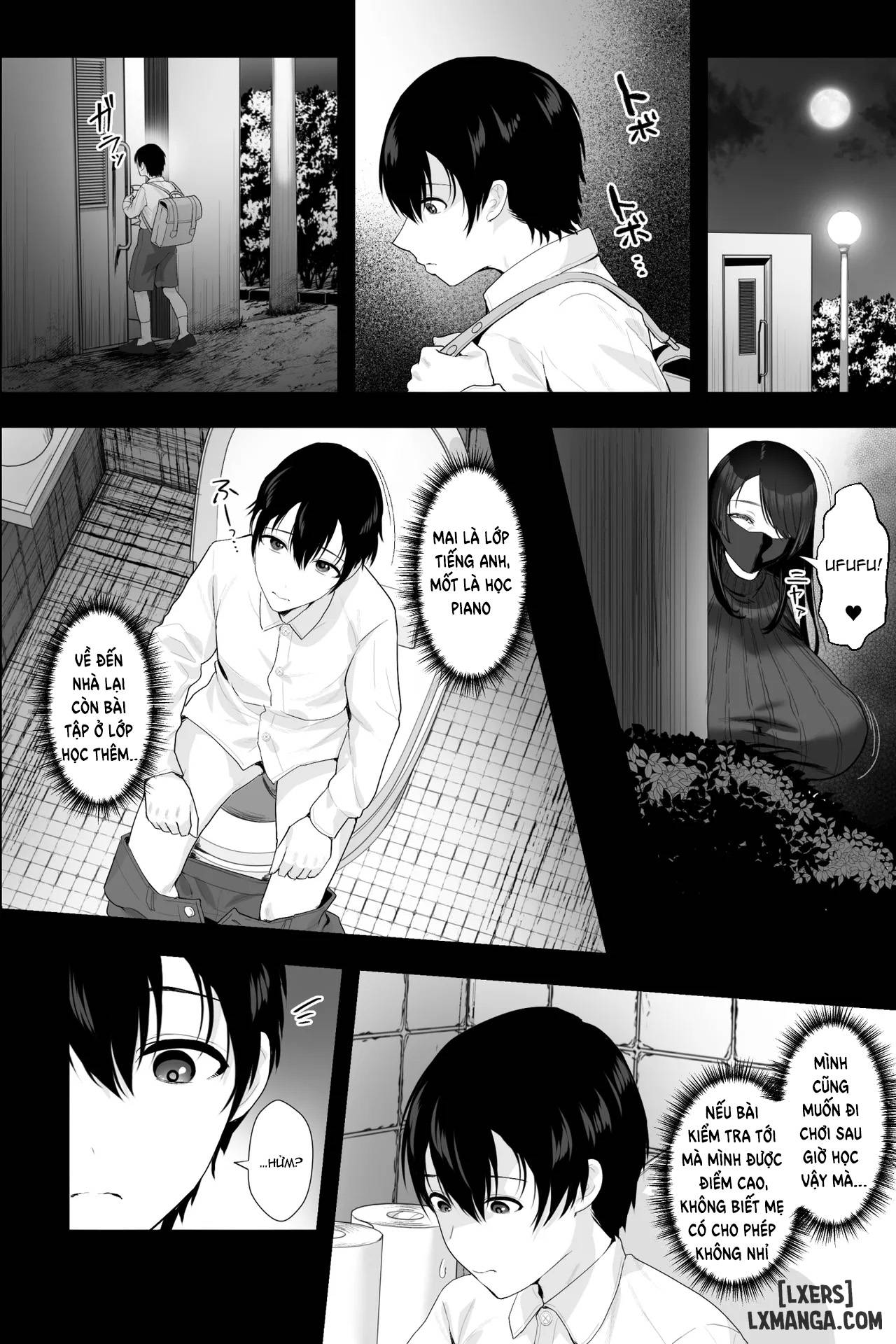 HentaiVN.net - Ảnh 5 - Stalker Oba-san to Onapetto no Boku - Chap 1