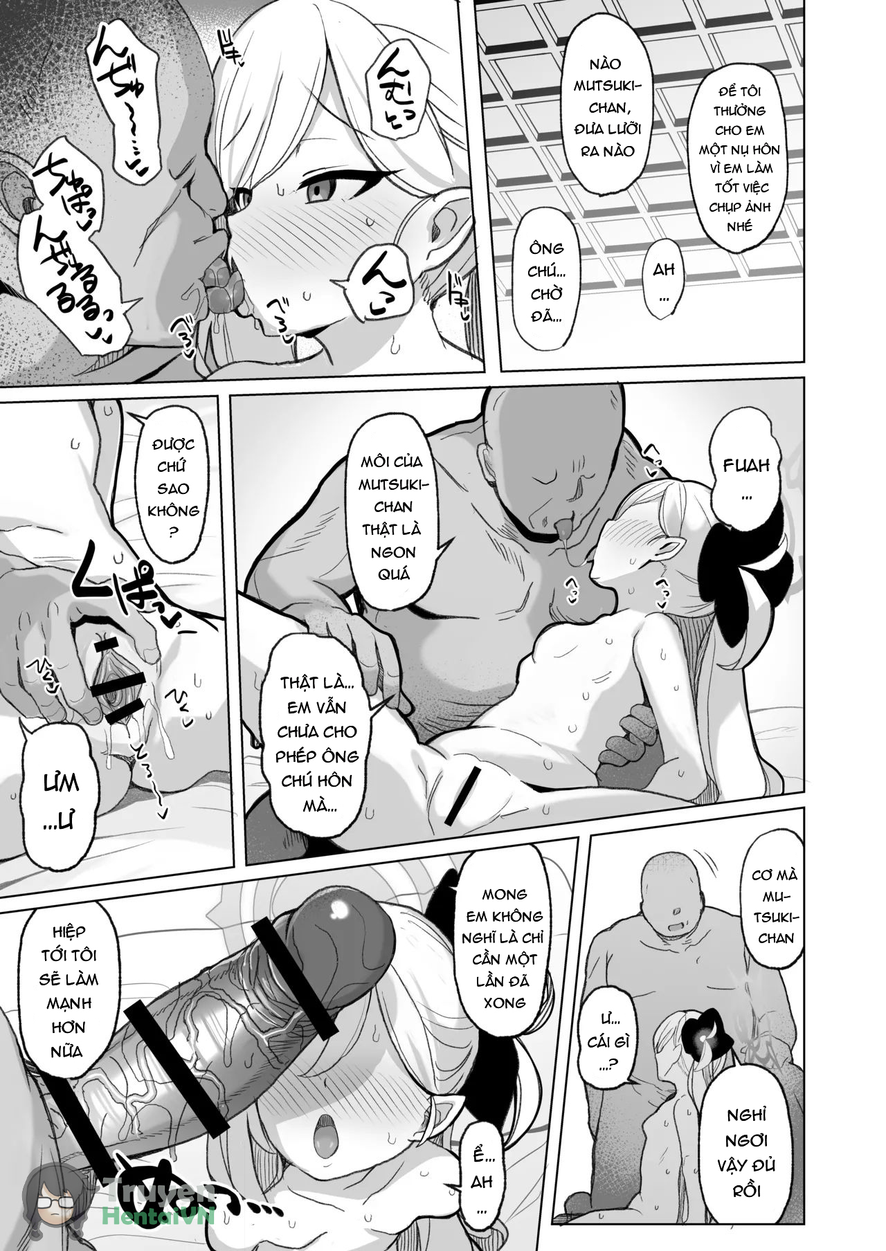 HentaiVN.net - Ảnh 21 - Netorase Archive (Blue Archive) - Oneshot