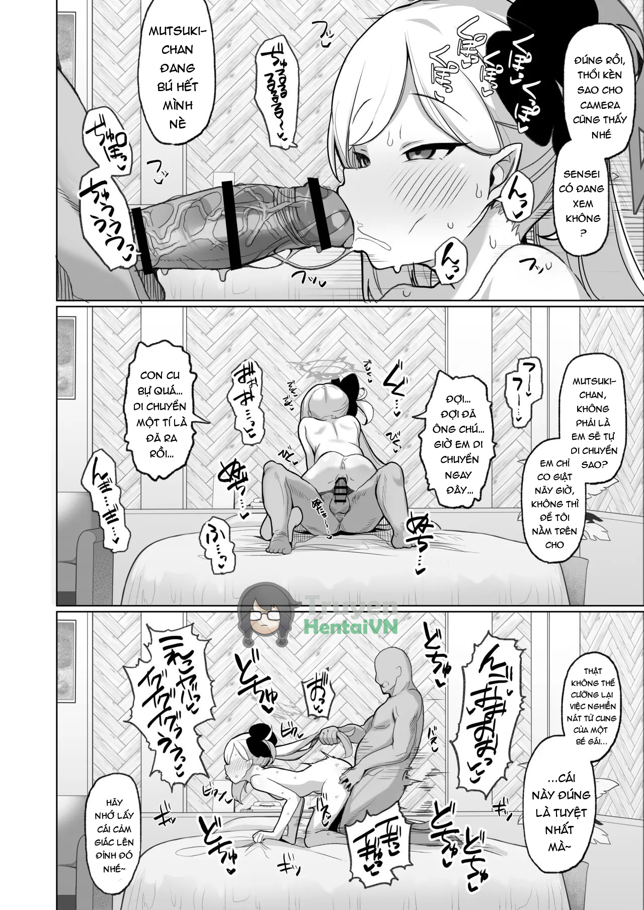 HentaiVN.net - Ảnh 22 - Netorase Archive (Blue Archive) - Oneshot