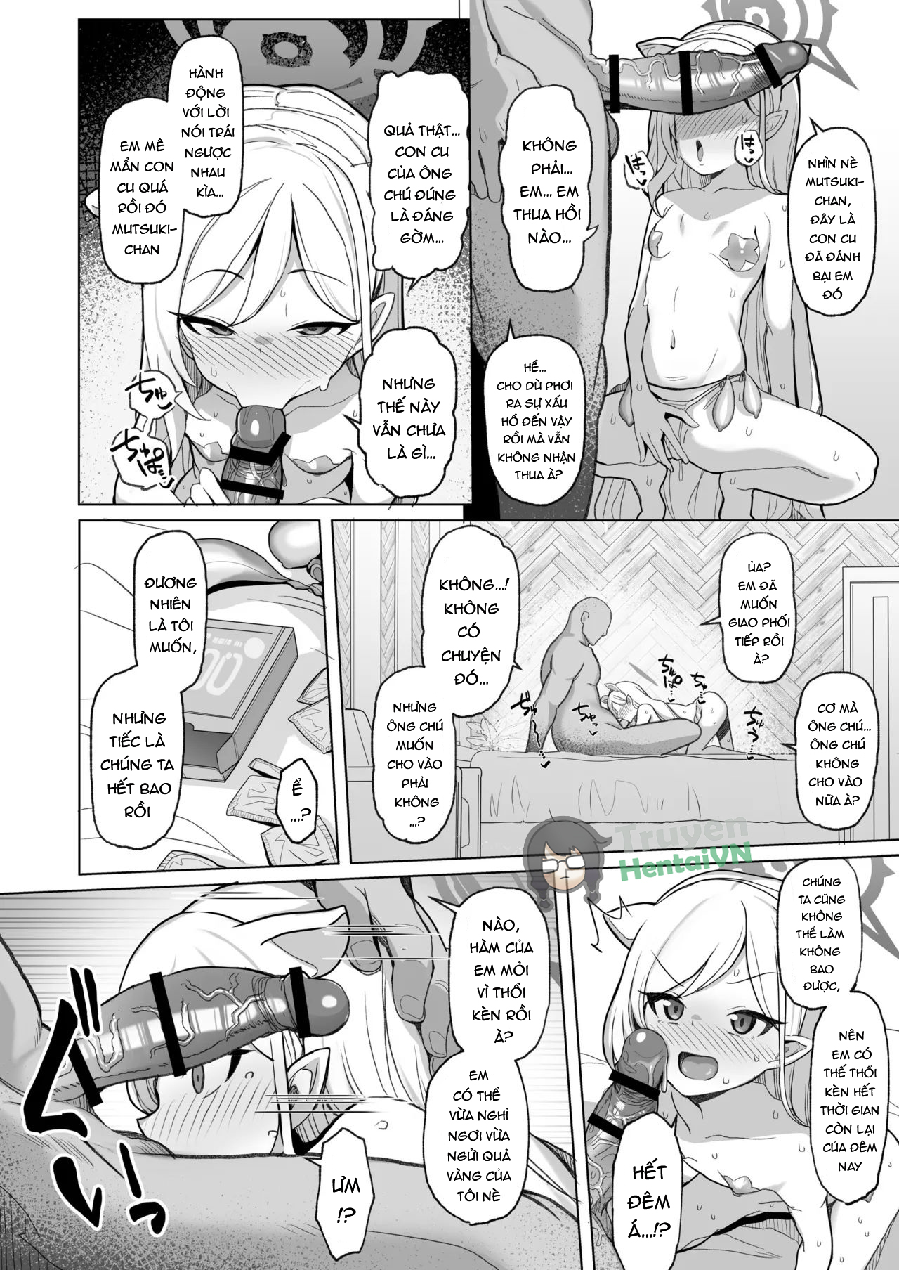 HentaiVN.net - Ảnh 26 - Netorase Archive (Blue Archive) - Oneshot