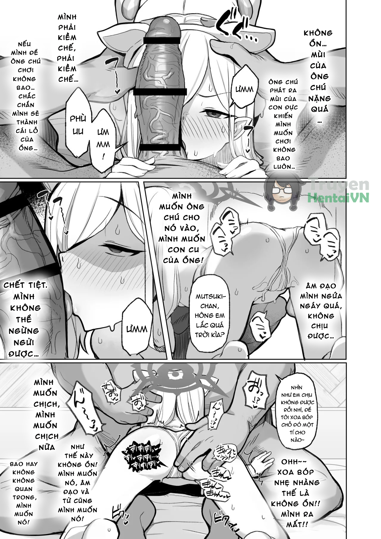 HentaiVN.net - Ảnh 27 - Netorase Archive (Blue Archive) - Oneshot
