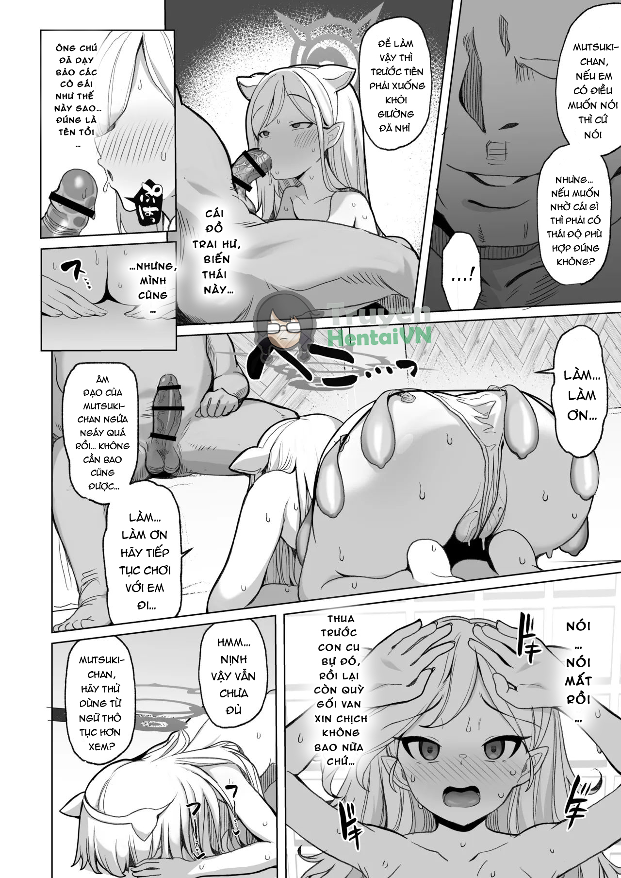HentaiVN.net - Ảnh 28 - Netorase Archive (Blue Archive) - Oneshot