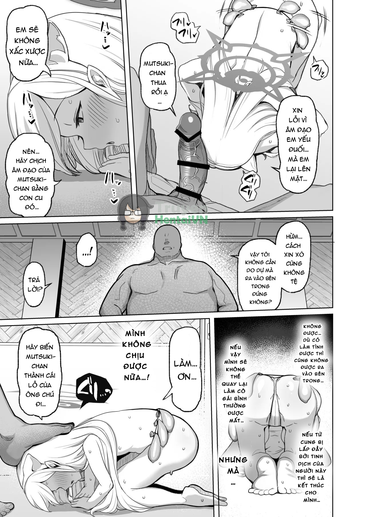 HentaiVN.net - Ảnh 29 - Netorase Archive (Blue Archive) - Oneshot