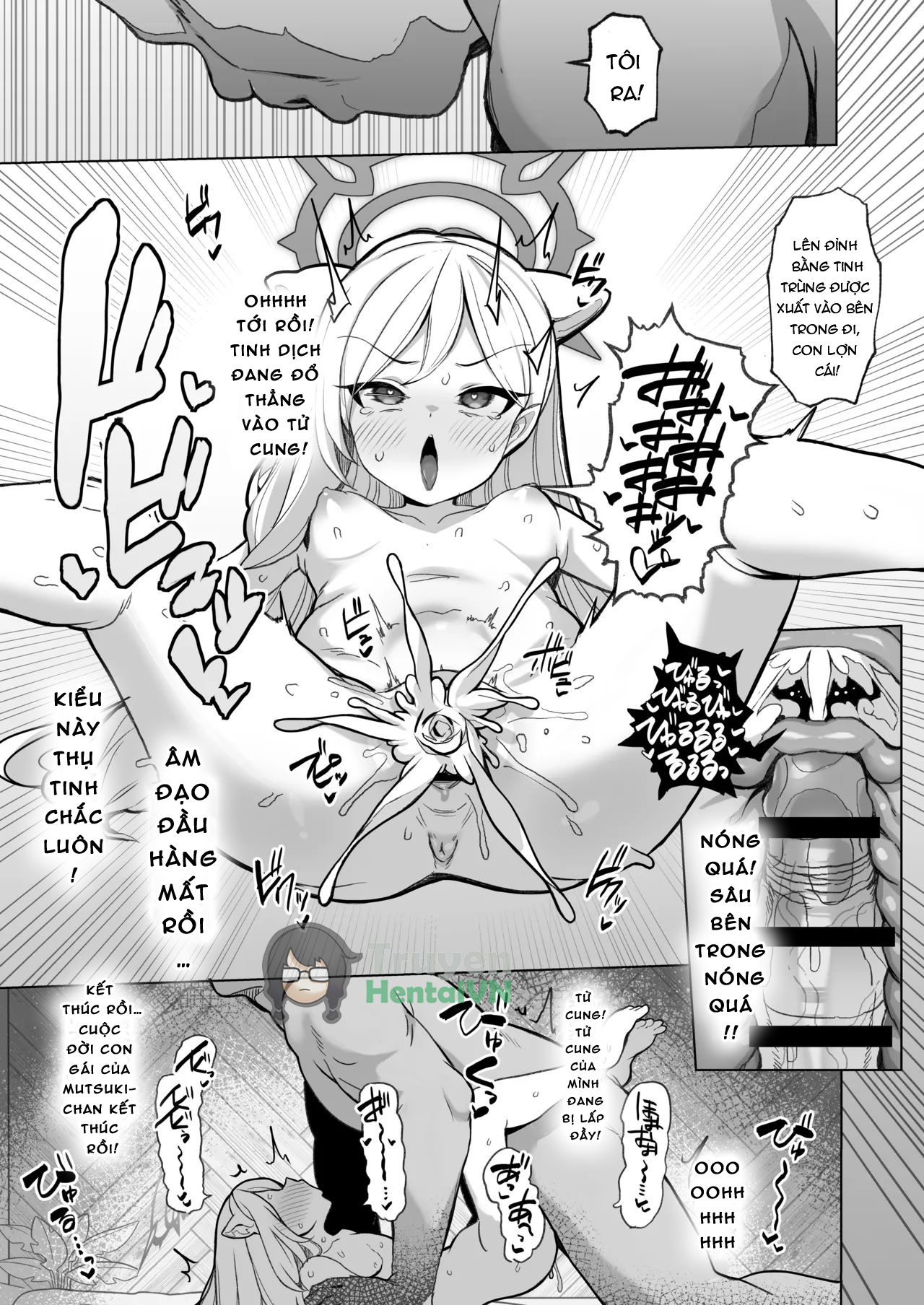 HentaiVN.net - Ảnh 33 - Netorase Archive (Blue Archive) - Oneshot