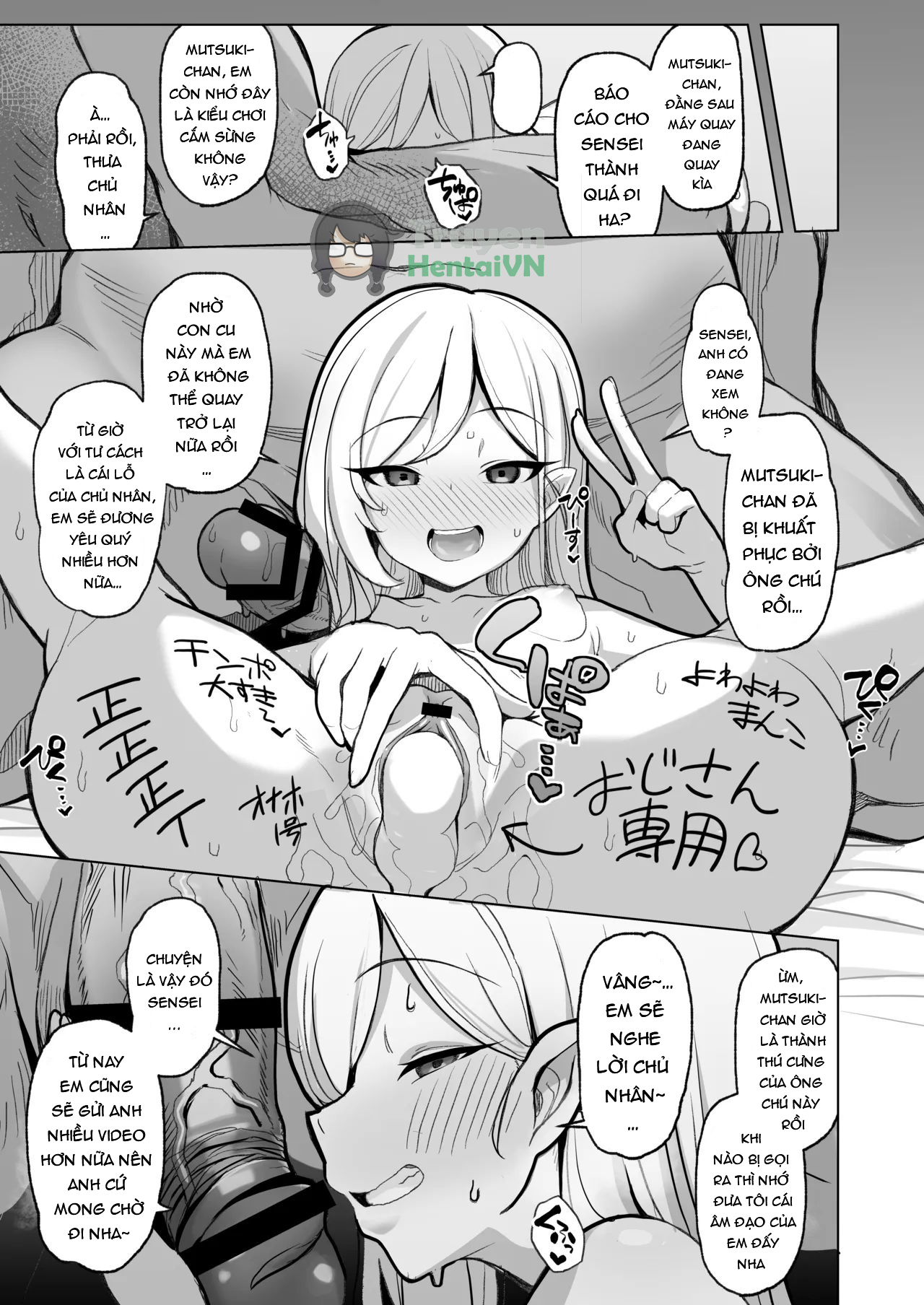HentaiVN.net - Ảnh 35 - Netorase Archive (Blue Archive) - Oneshot