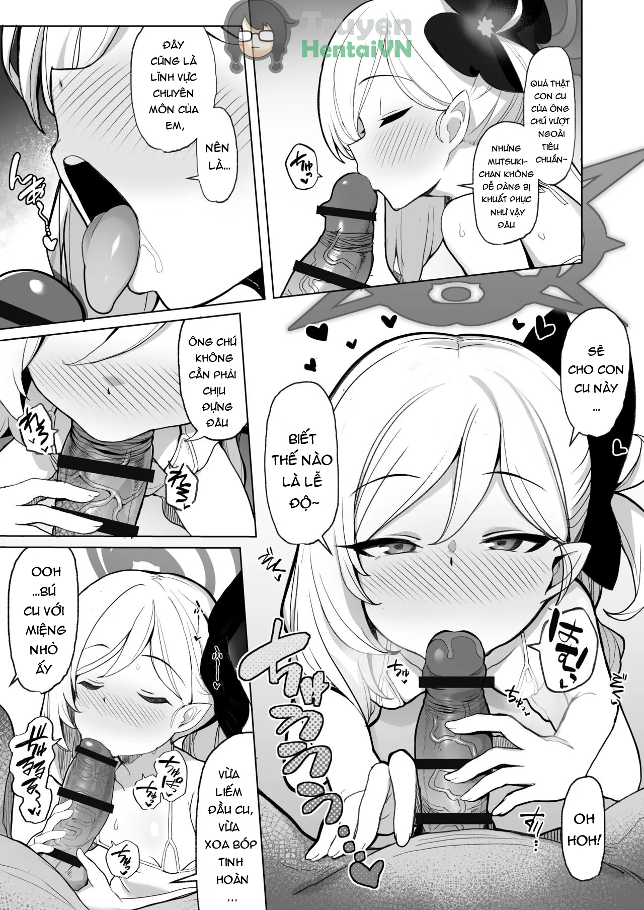 HentaiVN.net - Ảnh 7 - Netorase Archive (Blue Archive) - Oneshot