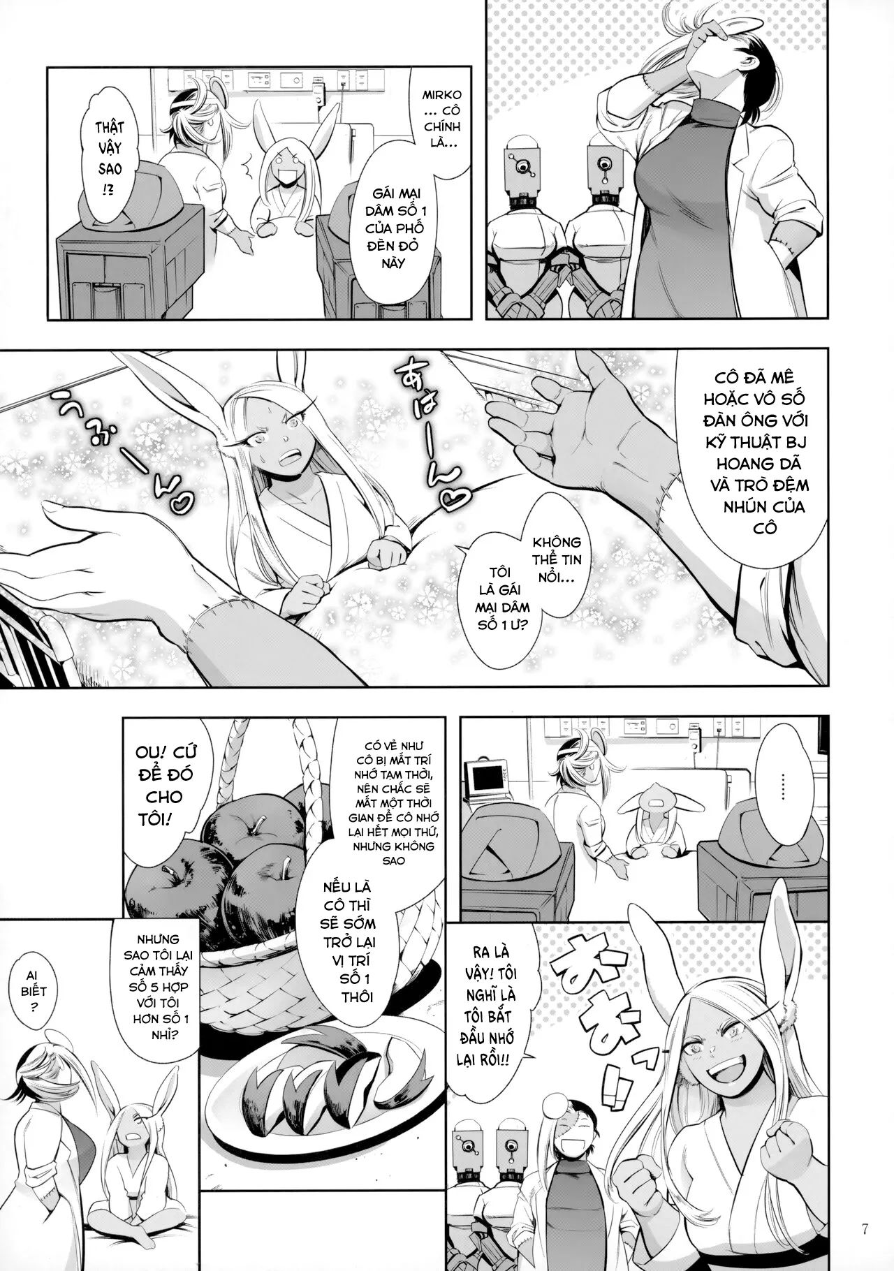 HentaiVN.net - Ảnh 6 - Quý khách muốn yêu cầu Thỏ phải không ạ? - Oneshot