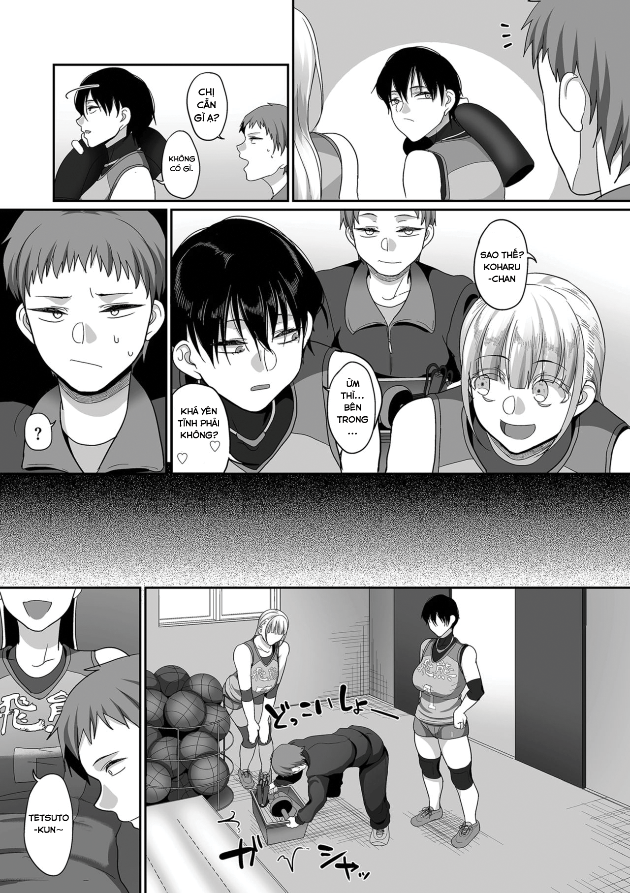 HentaiVN.net - Ảnh 3 - ĐỘI BÓNG CHUYỀN DÂM DỤC [S-ken K-shi Shakaijin Joshi Volleyball Circle no Jijou] - Chap 5