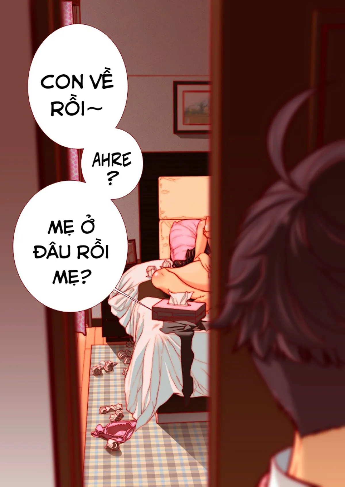 HentaiVN.net - Ảnh 17 - Having Hide And Seek Sex With Takashi-Kun's Mom [Takashi-Kun No Mama To Kakurenbo Ecchi] - Oneshot