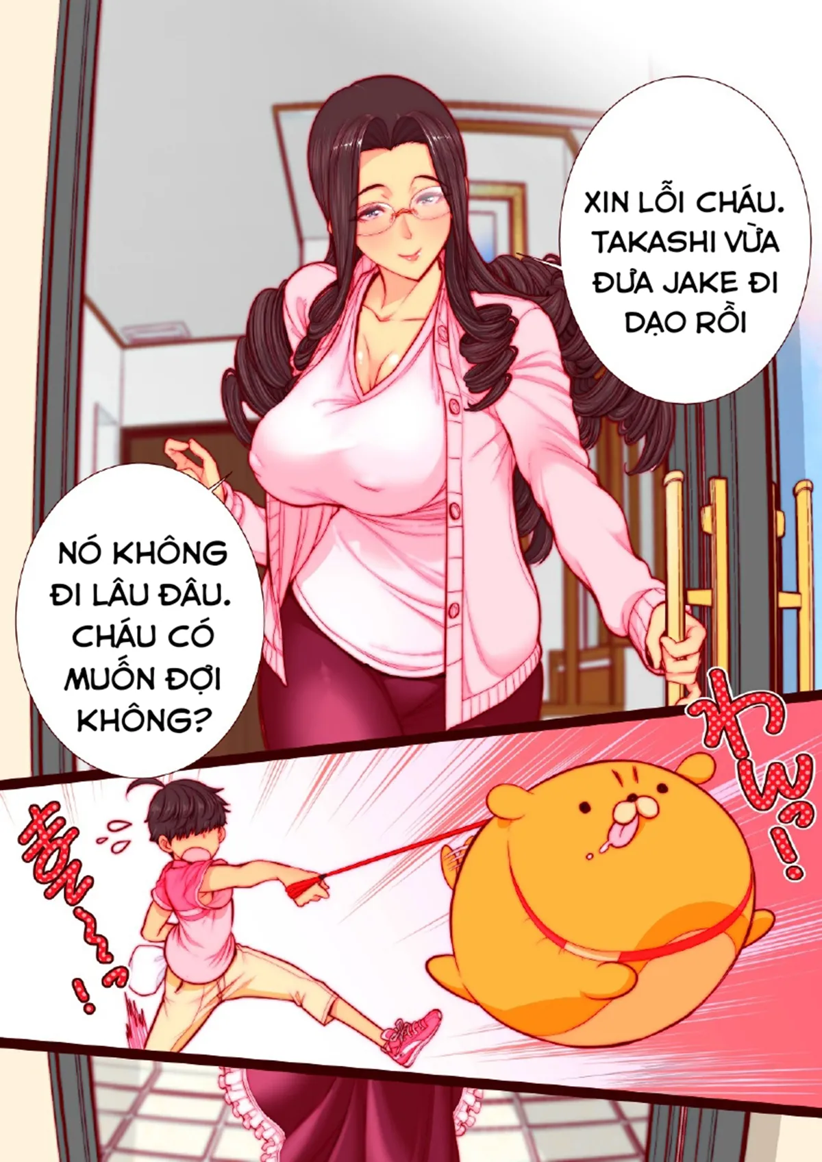 HentaiVN.net - Ảnh 4 - Having Hide And Seek Sex With Takashi-Kun's Mom [Takashi-Kun No Mama To Kakurenbo Ecchi] - Oneshot