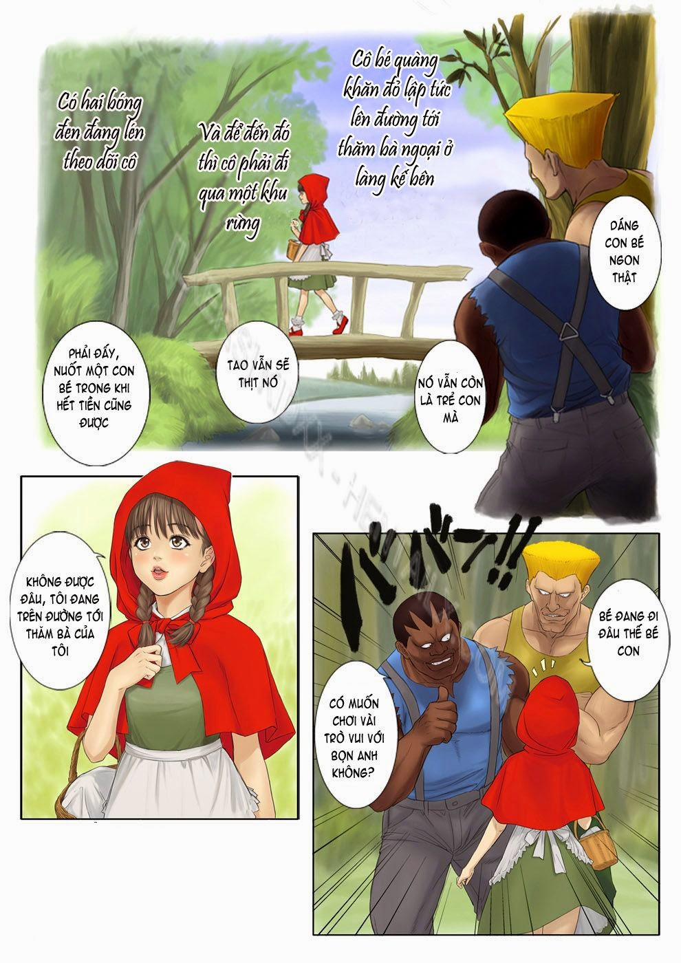 HentaiVN.net - Ảnh 3 - Little Red Riding Hood [Little Red Riding Hoods Adult Picture Book] - Oneshot