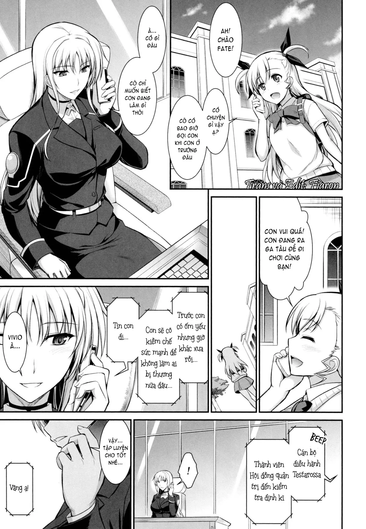 HentaiVN.net - Ảnh 3 - Mating Dance - Fate (Mahou Shoujo Lyrical Nanoha) [Mesu Kagura -Fate Hen-] - Chap 2