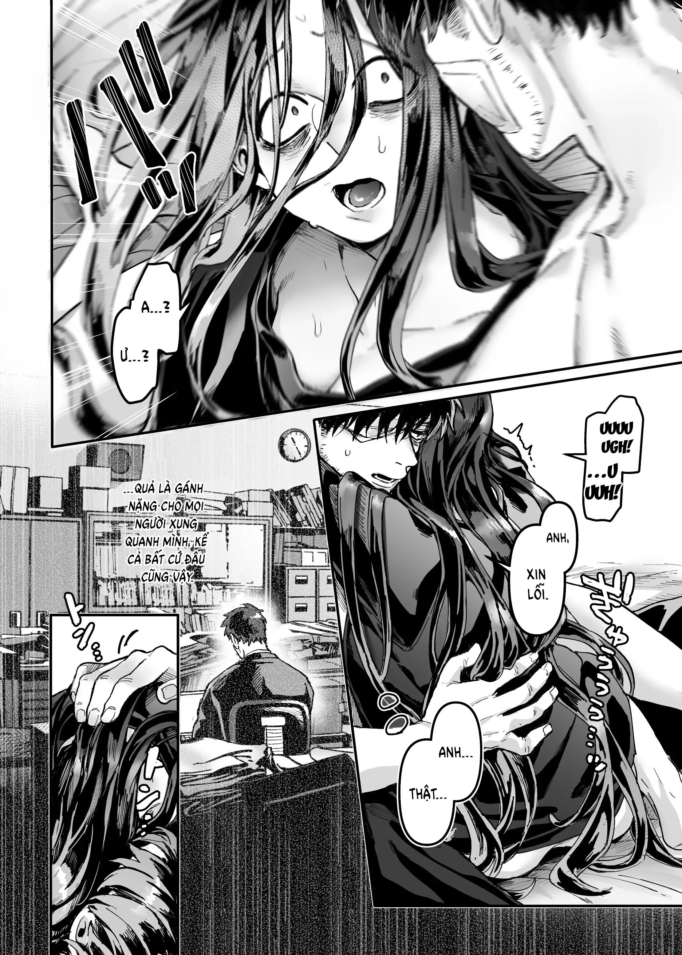 HentaiVN.net - Ảnh 25 - Nàng K Và Kẻ Bất Hạnh 2 [K-Ko to Yami Oji, K子と病みおじ, Lady K & The Sick Man] - Chap 2: Trở về