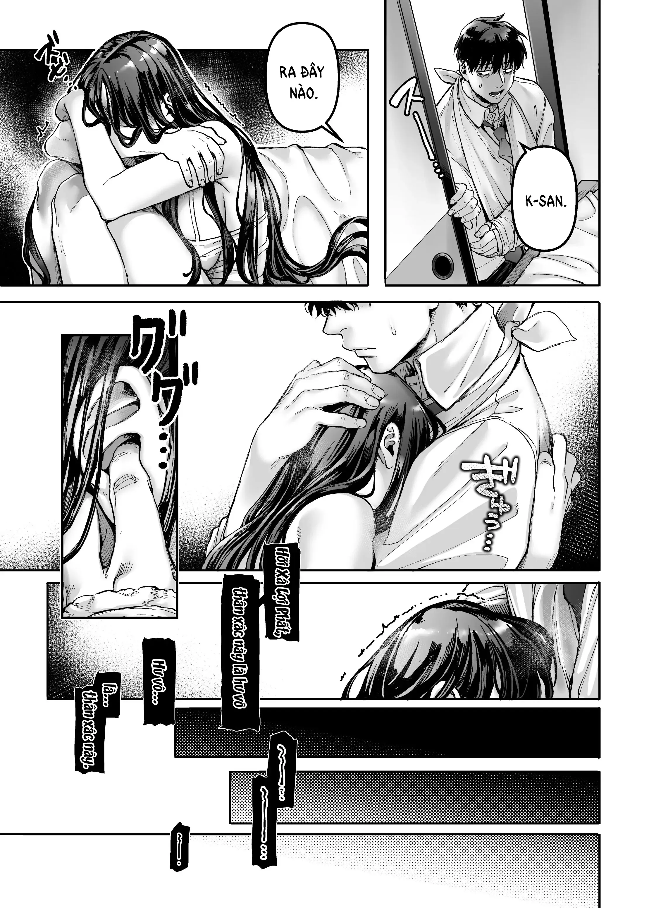 HentaiVN.net - Ảnh 32 - Nàng K Và Kẻ Bất Hạnh 2 [K-Ko to Yami Oji, K子と病みおじ, Lady K & The Sick Man] - Chap 2: Trở về