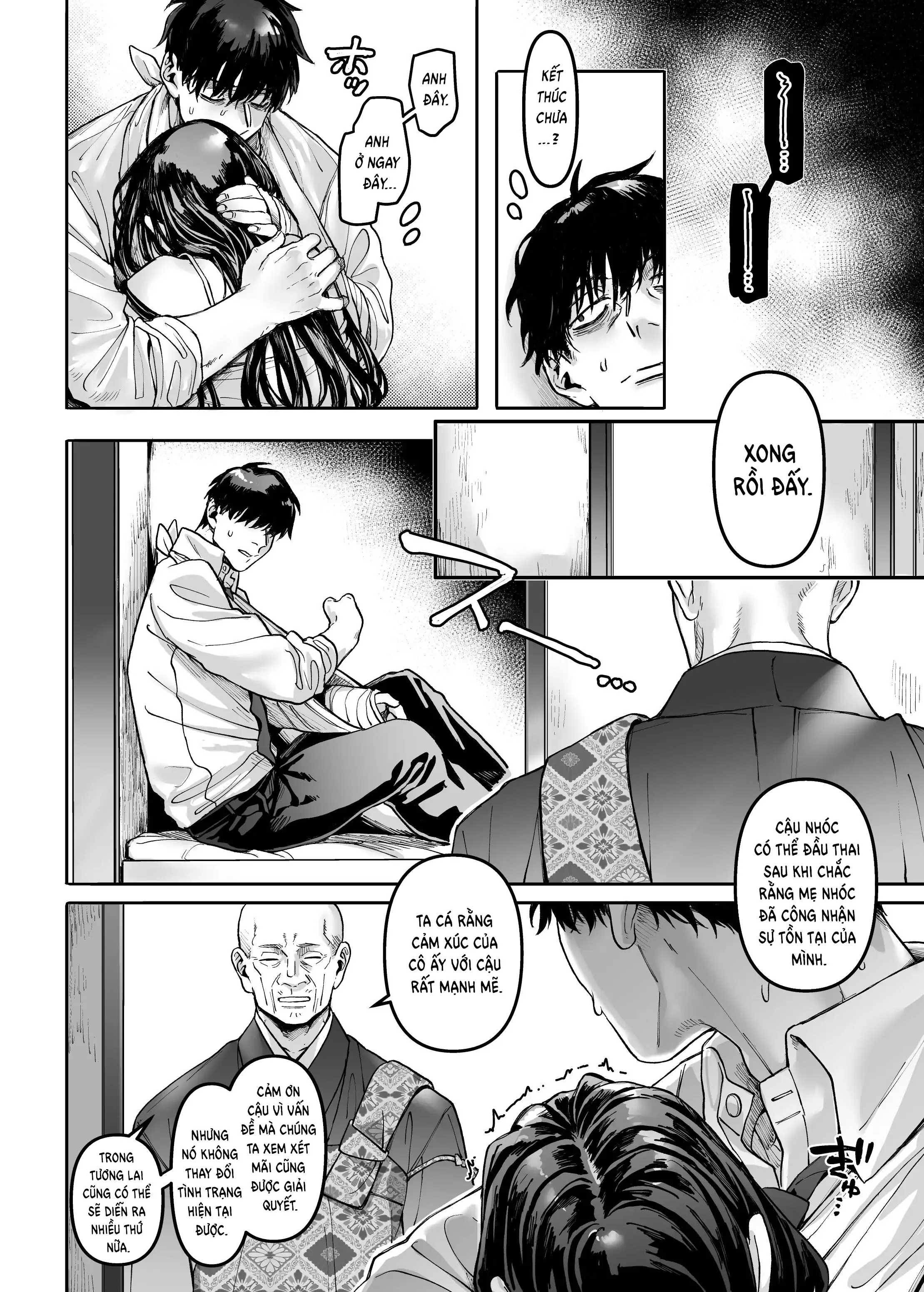 HentaiVN.net - Ảnh 33 - Nàng K Và Kẻ Bất Hạnh 2 [K-Ko to Yami Oji, K子と病みおじ, Lady K & The Sick Man] - Chap 2: Trở về