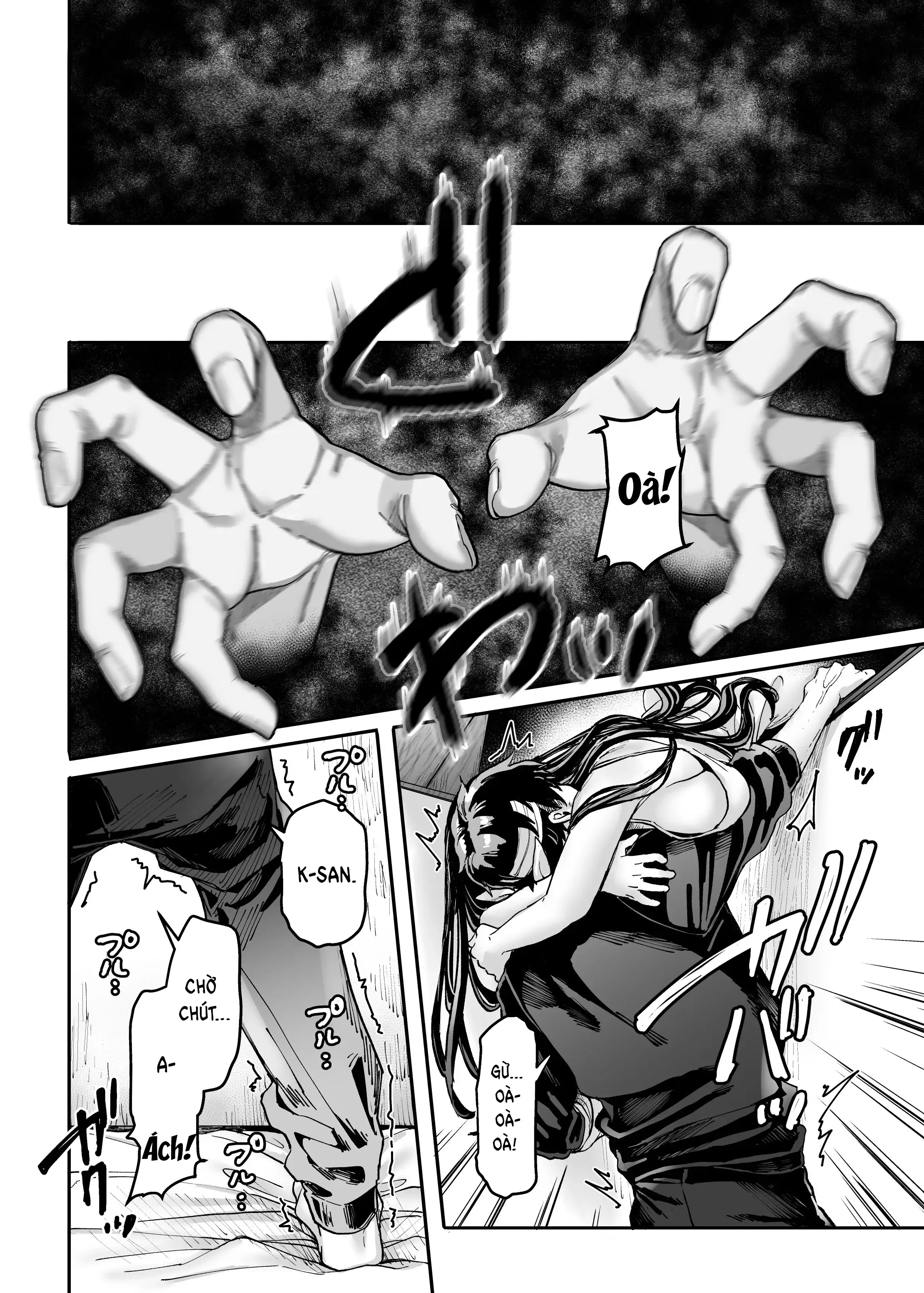 HentaiVN.net - Ảnh 7 - Nàng K Và Kẻ Bất Hạnh 2 [K-Ko to Yami Oji, K子と病みおじ, Lady K & The Sick Man] - Chap 2: Trở về