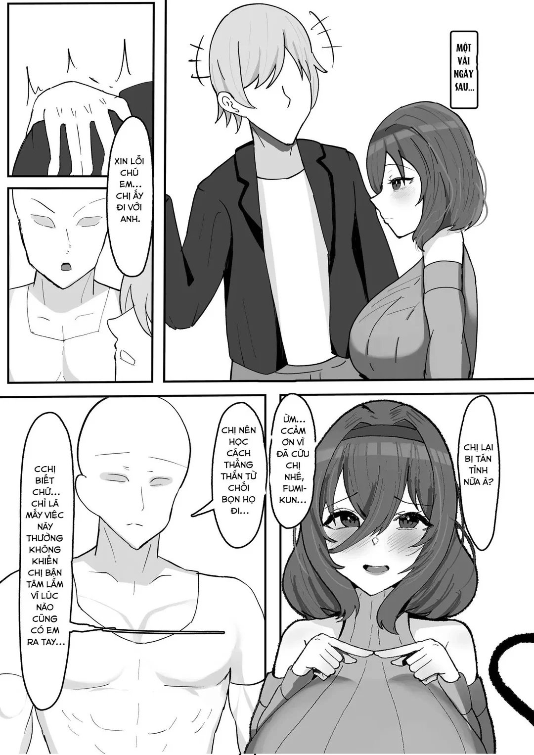 HentaiVN.net - Ảnh 12 - Chị gái vắt khô tôi mỗi ngày - Oneshot
