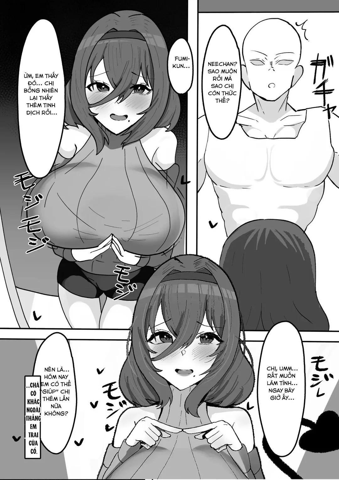 HentaiVN.net - Ảnh 3 - Chị gái vắt khô tôi mỗi ngày - Oneshot