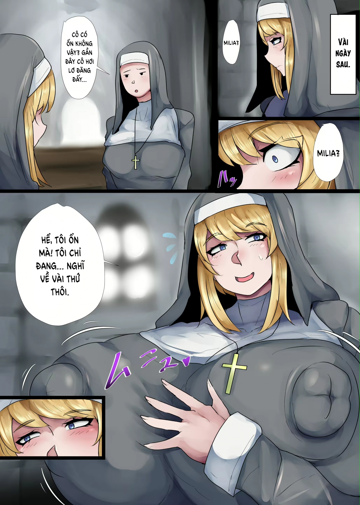 HentaiVN.net - Ảnh 11 - Bakunyuu Sister x Kyokon Goblin - Oneshot