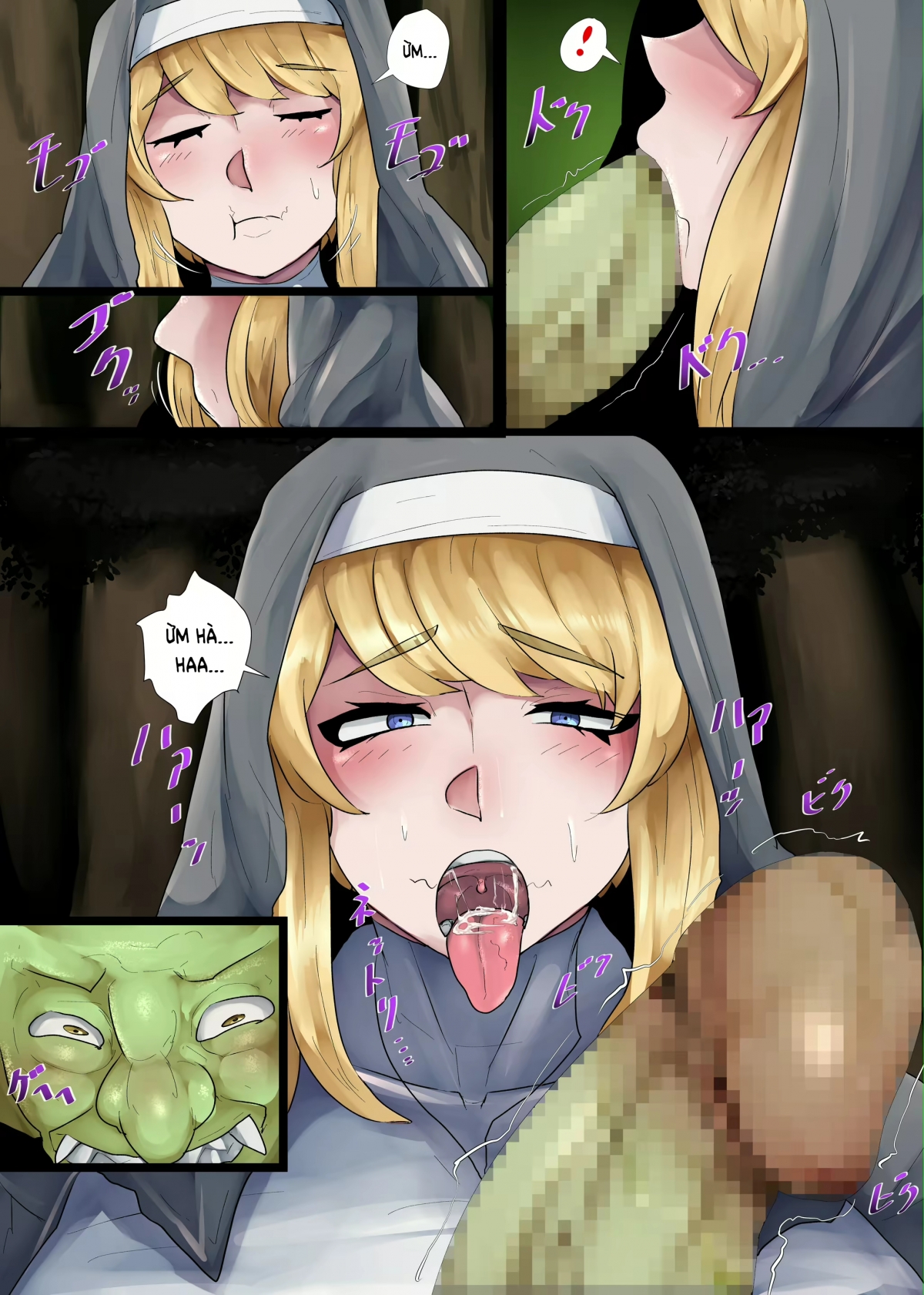 HentaiVN.net - Ảnh 14 - Bakunyuu Sister x Kyokon Goblin - Oneshot