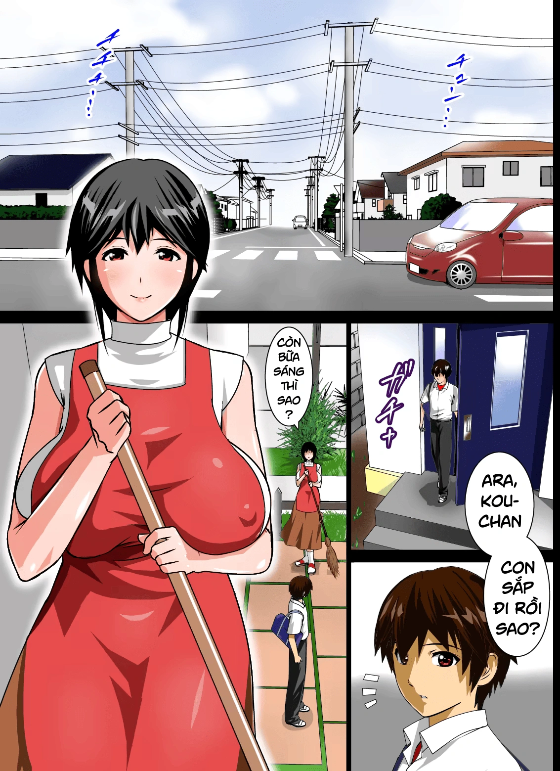 HentaiVN.net - Ảnh 3 - Renbo Seikatsu ~ Mama no Bakunyuu wa Boku no Mono - Oneshot