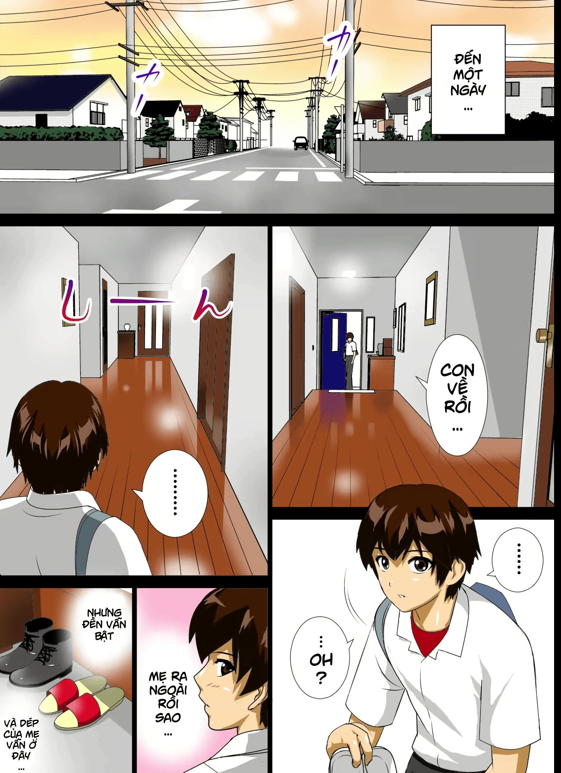 HentaiVN.net - Ảnh 7 - Renbo Seikatsu ~ Mama no Bakunyuu wa Boku no Mono - Oneshot