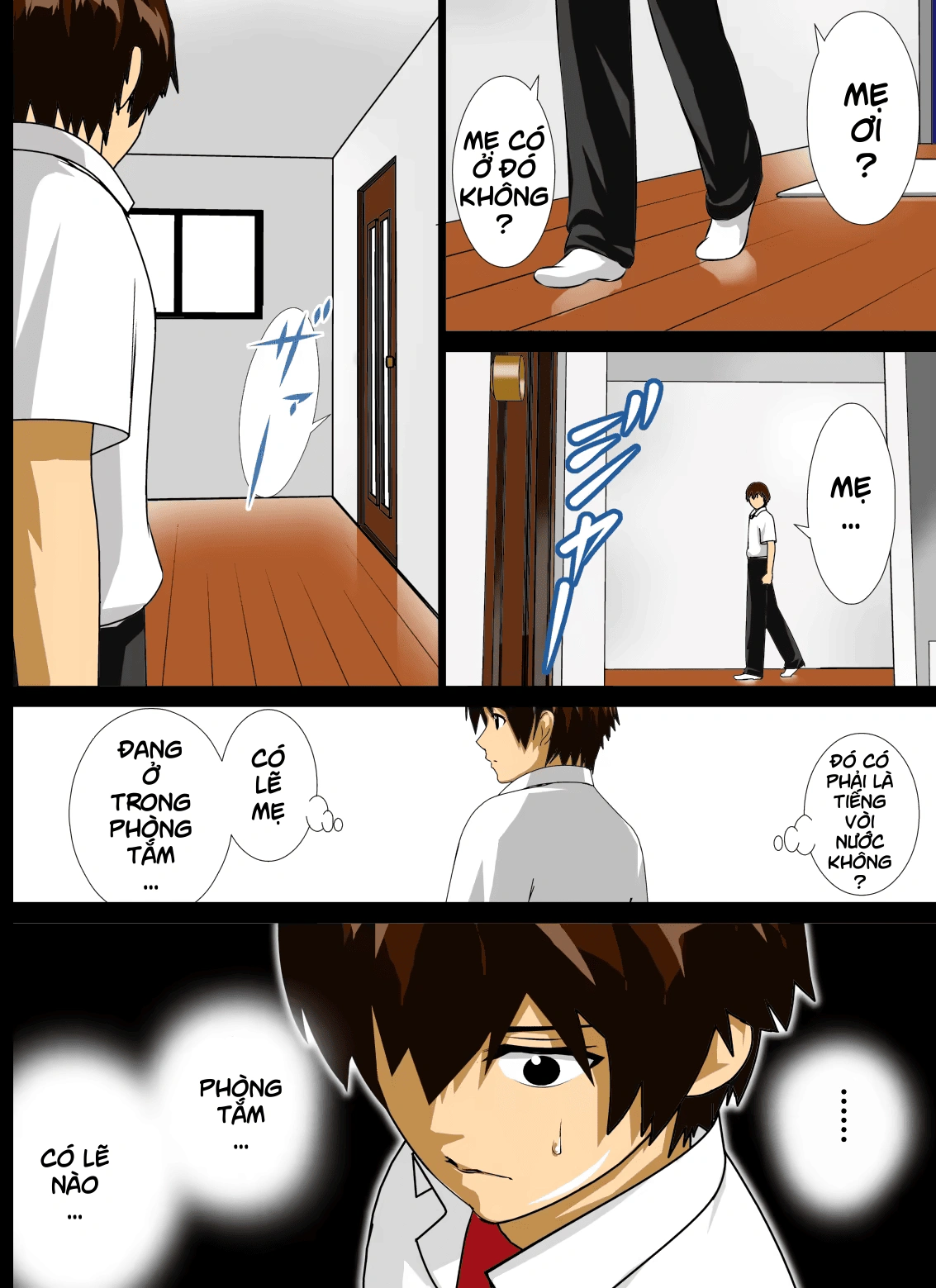 HentaiVN.net - Ảnh 8 - Renbo Seikatsu ~ Mama no Bakunyuu wa Boku no Mono - Oneshot