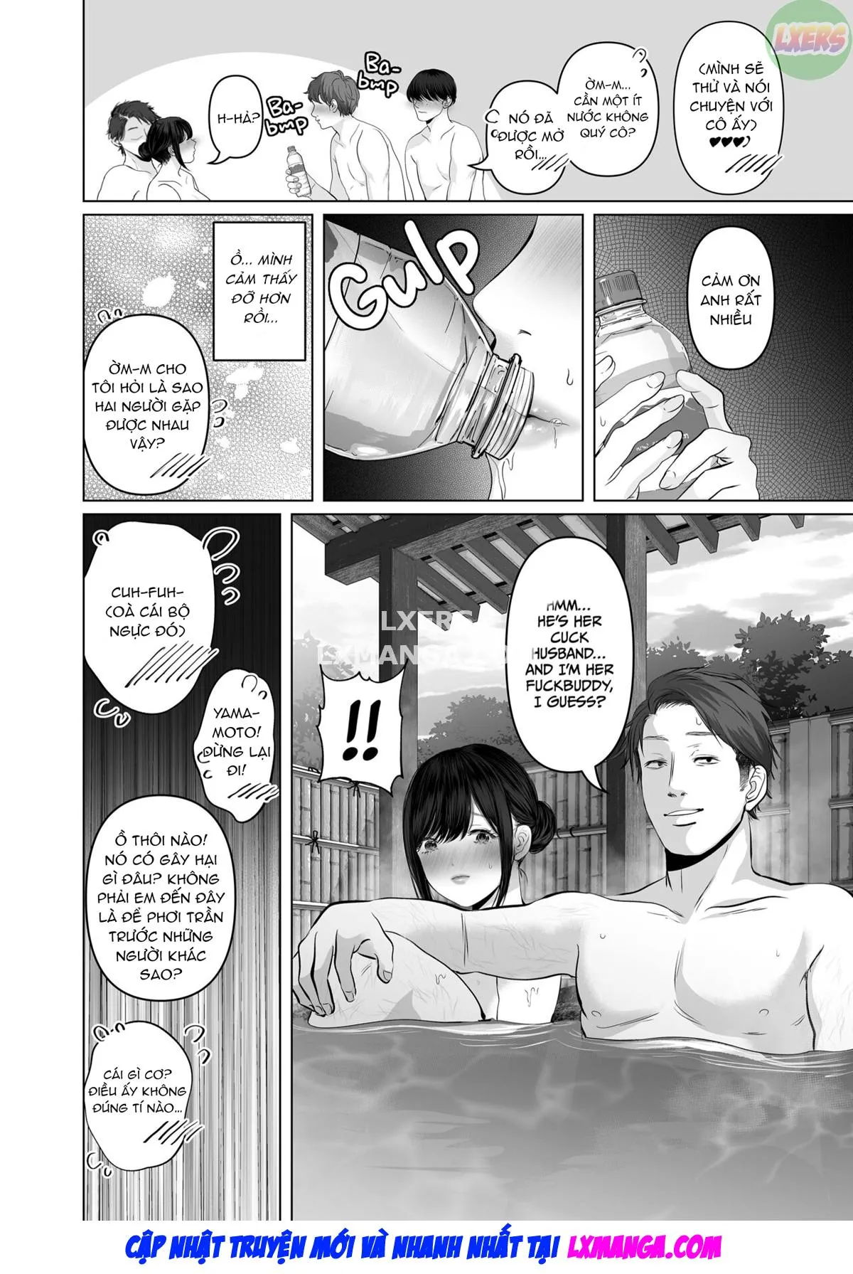 HentaiVN.net - Ảnh 18 - Mọi điều là vì anh [Anything For You; Anata Ga Nozomu Nara] - Chap 5: Hot Spring Anal Experimentation Trip