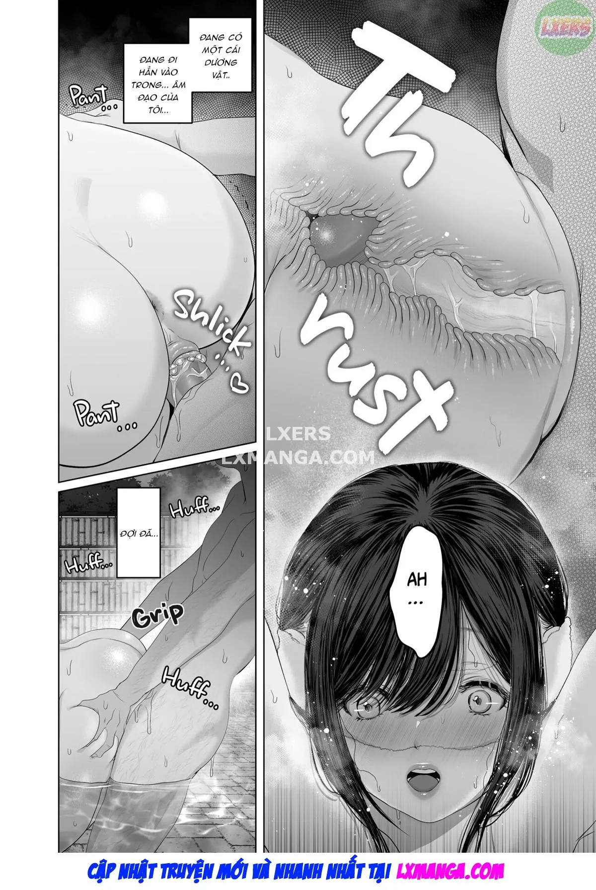 HentaiVN.net - Ảnh 36 - Mọi điều là vì anh [Anything For You; Anata Ga Nozomu Nara] - Chap 5: Hot Spring Anal Experimentation Trip