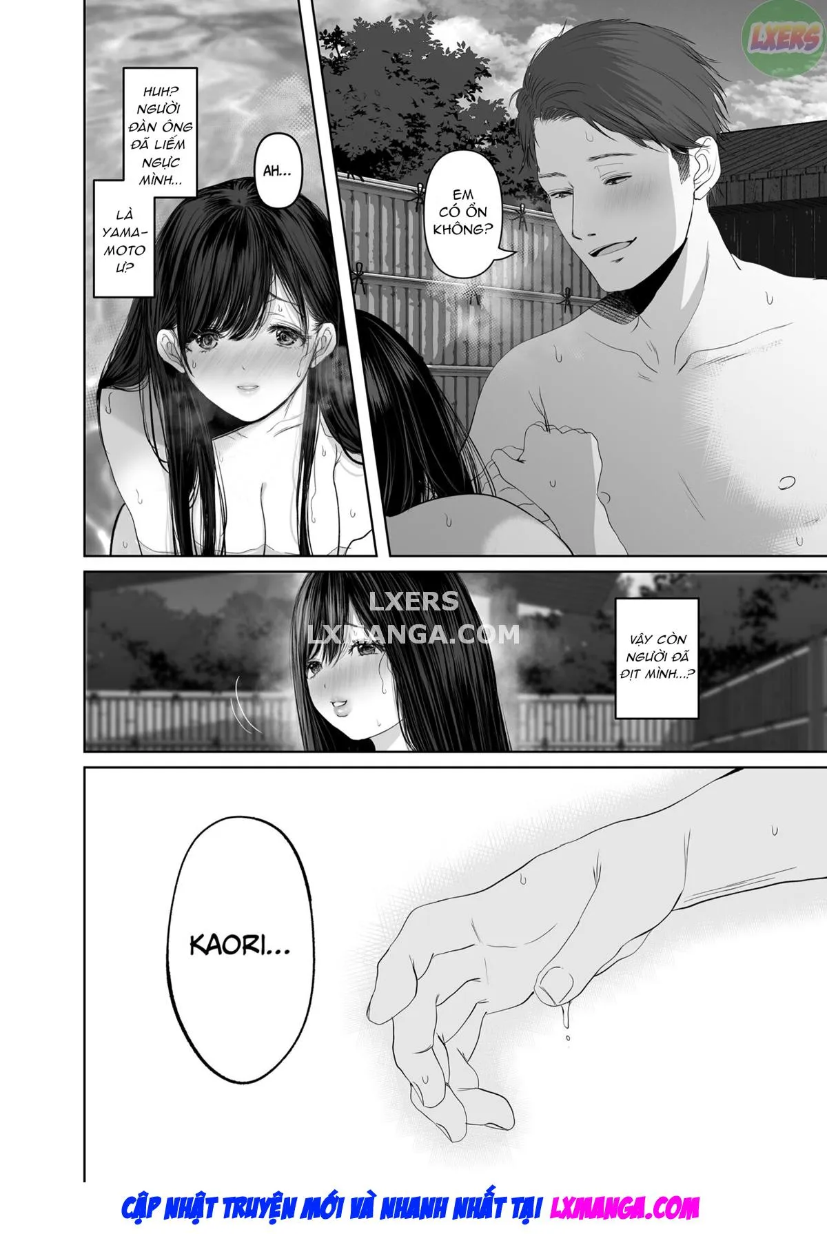 HentaiVN.net - Ảnh 44 - Mọi điều là vì anh [Anything For You; Anata Ga Nozomu Nara] - Chap 5: Hot Spring Anal Experimentation Trip