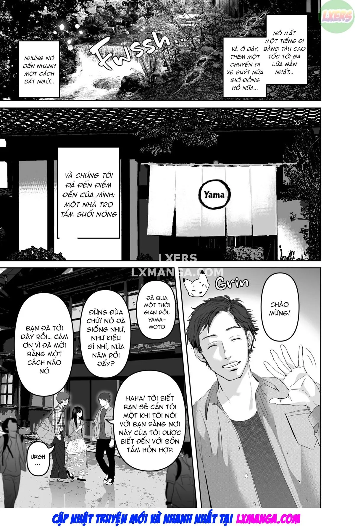 HentaiVN.net - Ảnh 9 - Mọi điều là vì anh [Anything For You; Anata Ga Nozomu Nara] - Chap 5: Hot Spring Anal Experimentation Trip