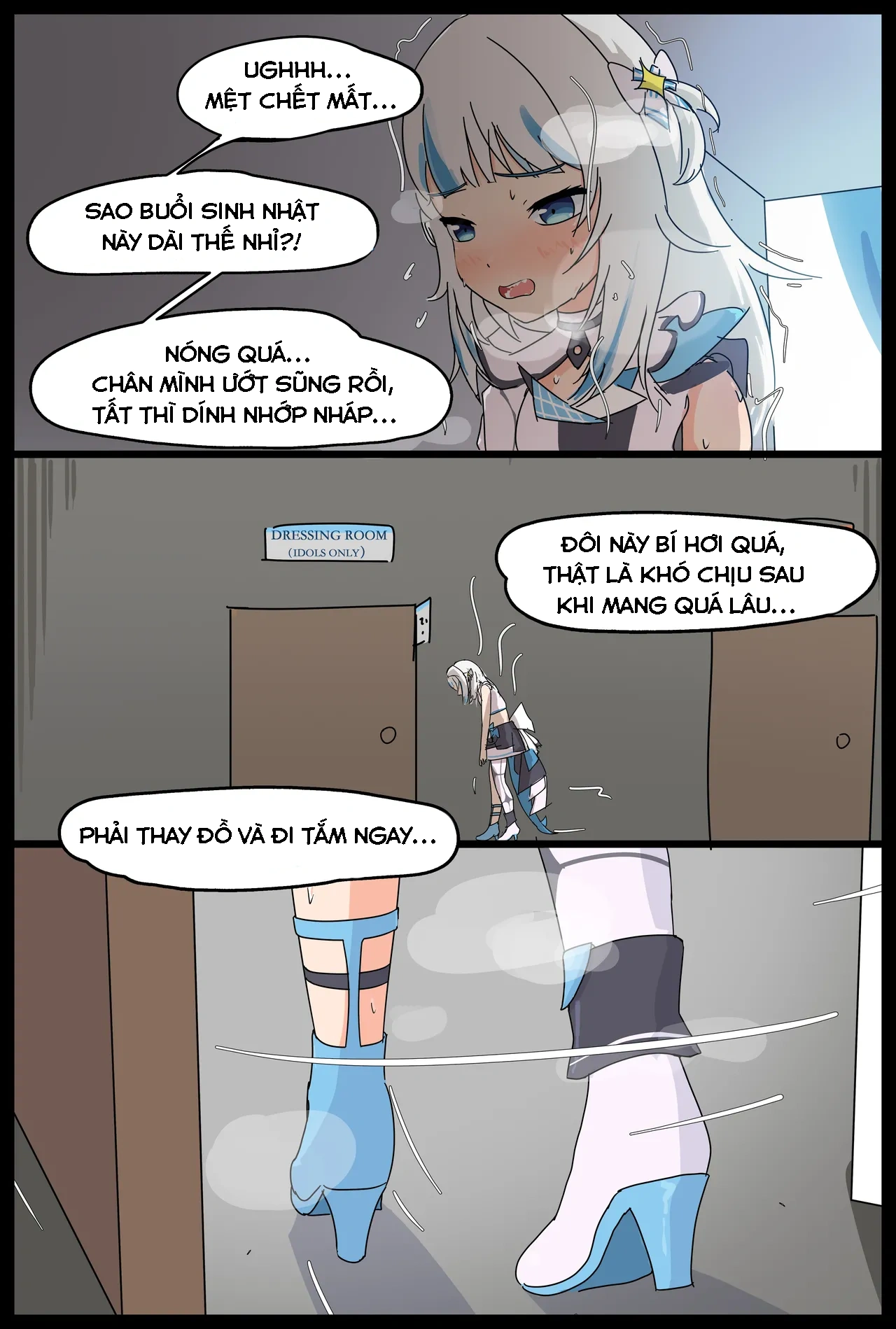 HentaiVN.net - Ảnh 3 - Idol trộm tất và buổi huấn luyện mùi hương - Nửa đầu