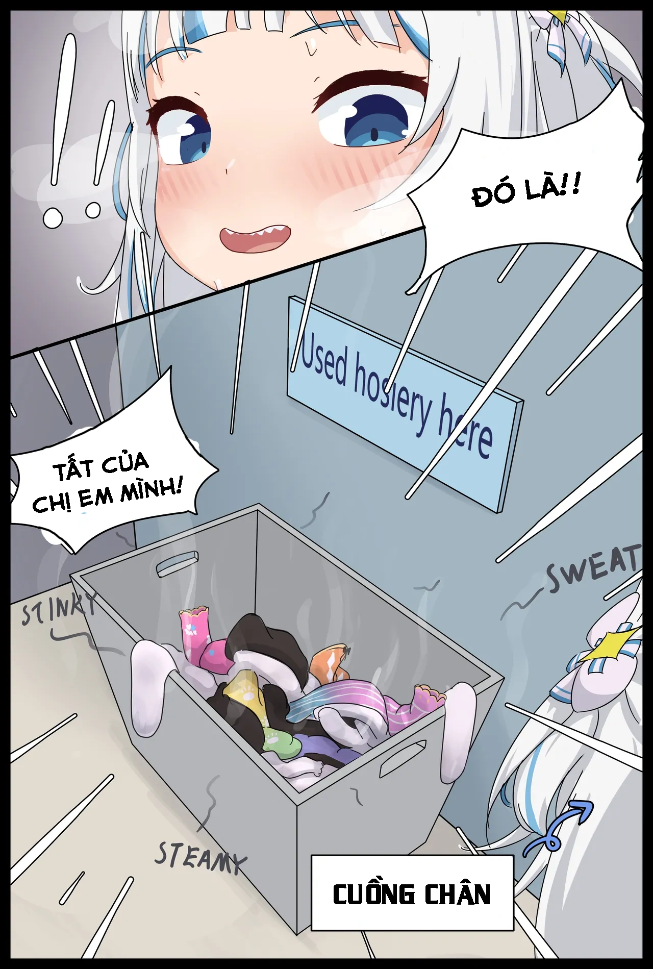 HentaiVN.net - Ảnh 5 - Idol trộm tất và buổi huấn luyện mùi hương - Nửa đầu