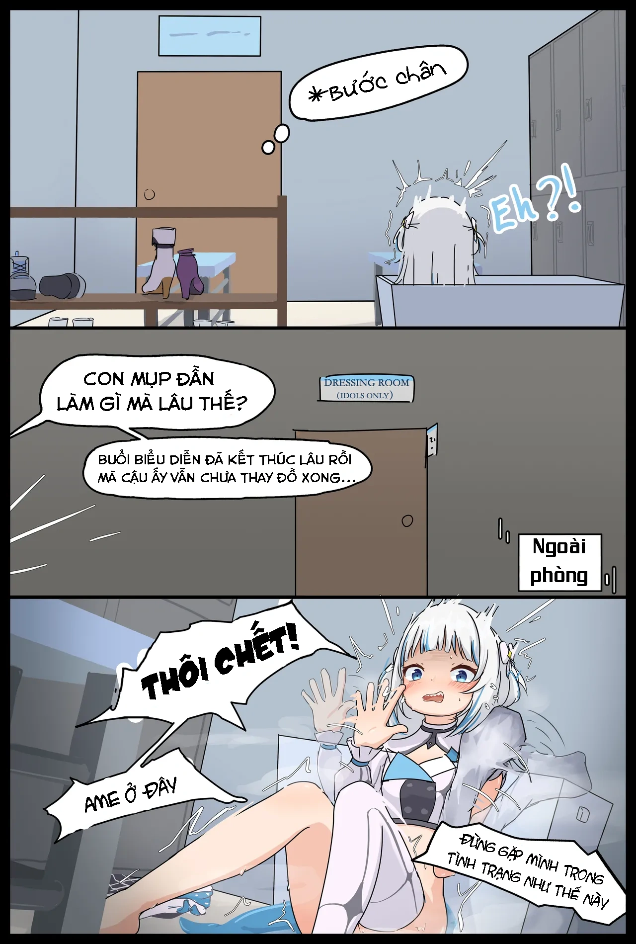 HentaiVN.net - Ảnh 9 - Idol trộm tất và buổi huấn luyện mùi hương - Nửa đầu