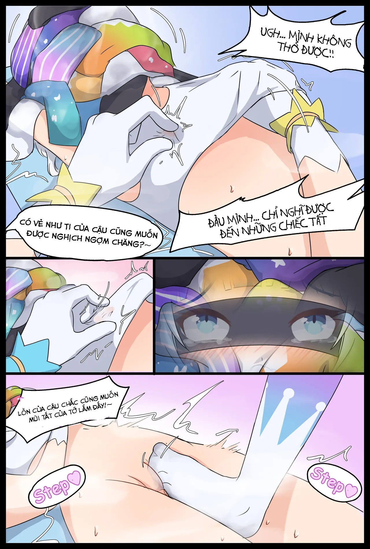 HentaiVN.net - Ảnh 14 - Idol trộm tất và buổi huấn luyện mùi hương - Nửa sau