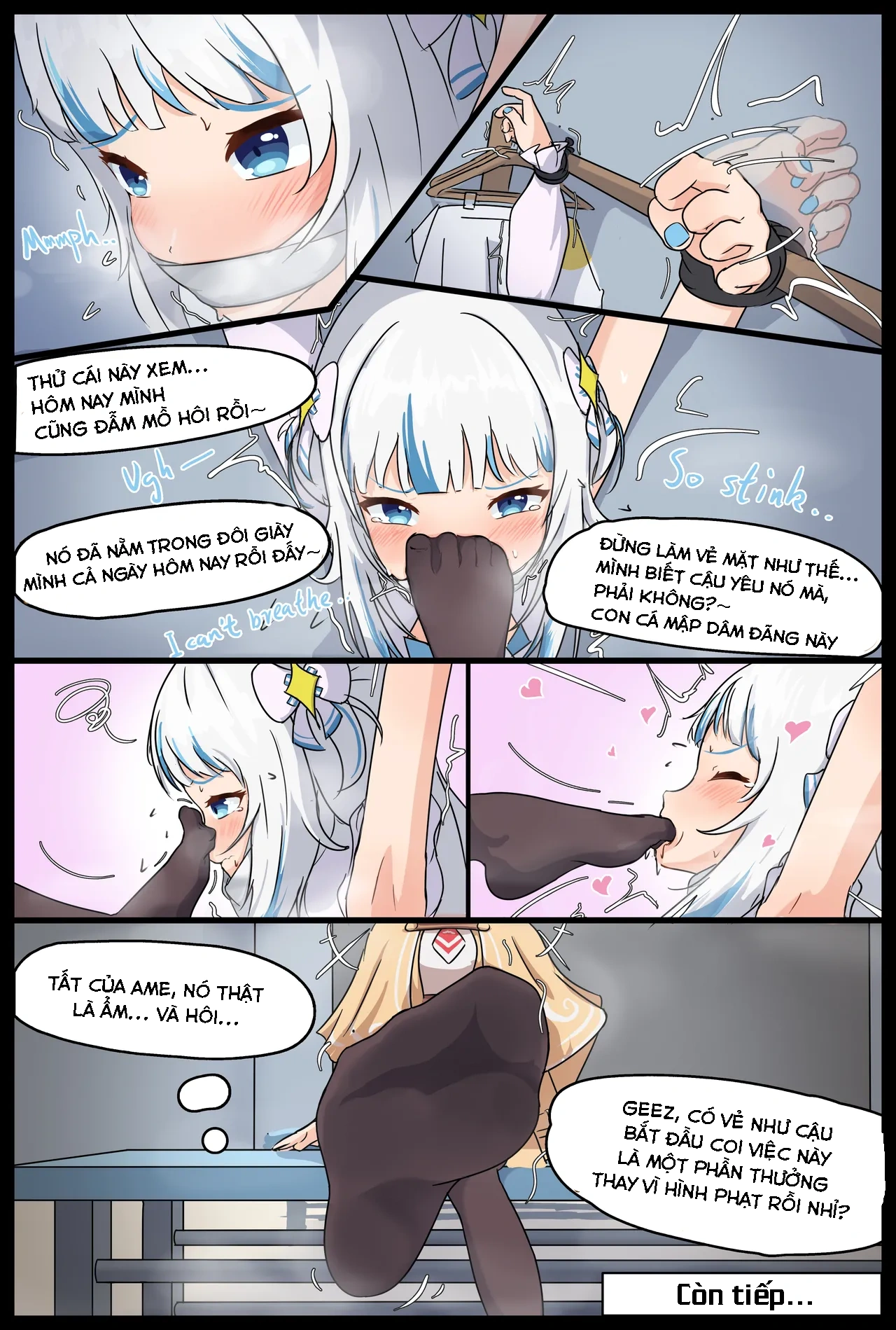 HentaiVN.net - Ảnh 3 - Idol trộm tất và buổi huấn luyện mùi hương - Nửa sau