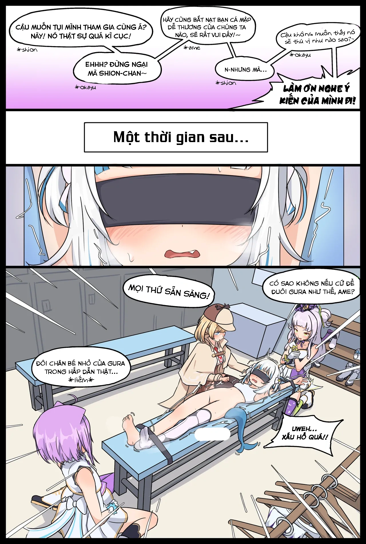 HentaiVN.net - Ảnh 6 - Idol trộm tất và buổi huấn luyện mùi hương - Nửa sau