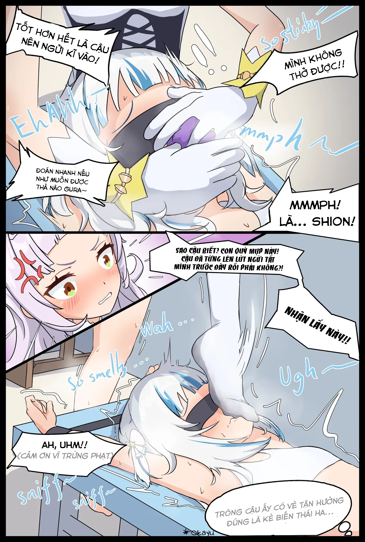 HentaiVN.net - Ảnh 8 - Idol trộm tất và buổi huấn luyện mùi hương - Nửa sau