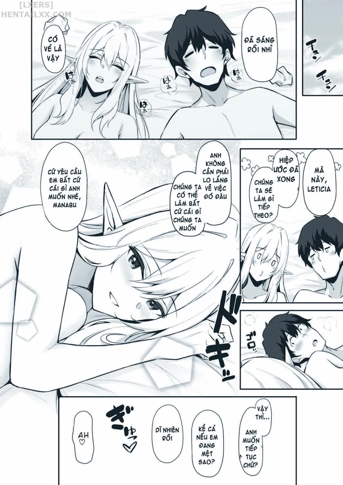 HentaiVN.net - Ảnh 28 - Chuyển sinh - Thích chị Elf phải không? - Chap 1 - Có che