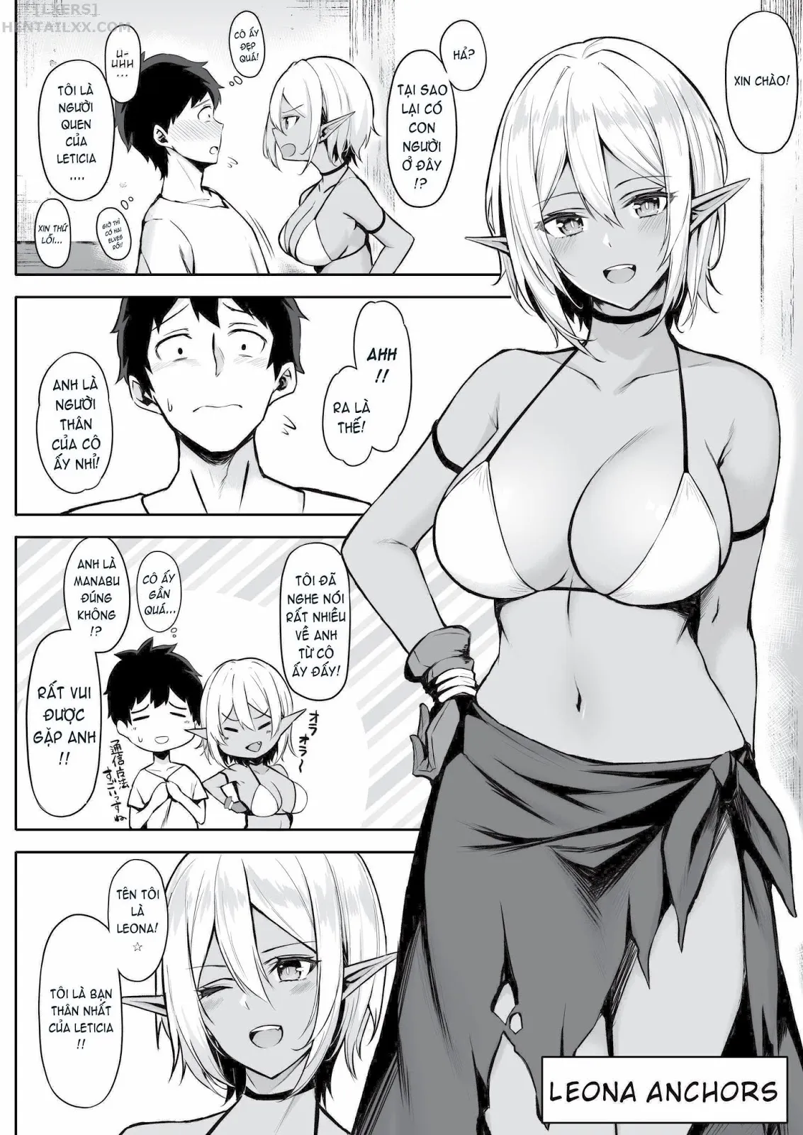 HentaiVN.net - Ảnh 11 - Chuyển sinh - Thích chị Elf phải không? - Chap 2 - Có che