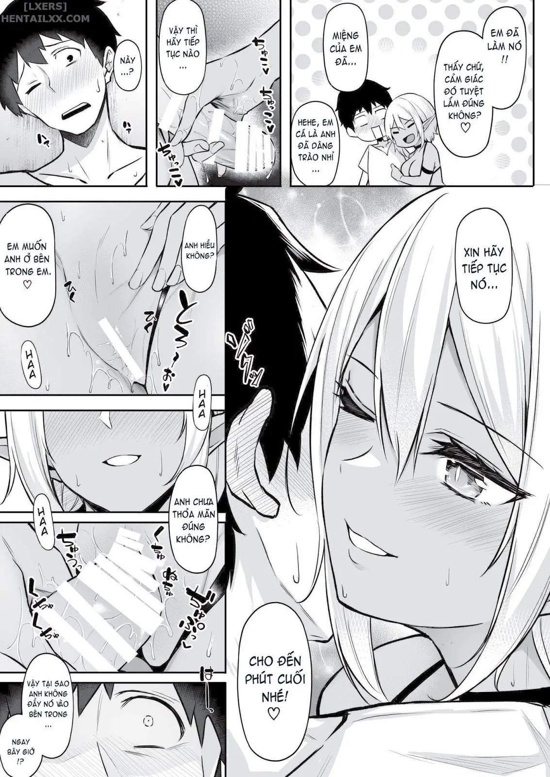 HentaiVN.net - Ảnh 18 - Chuyển sinh - Thích chị Elf phải không? - Chap 2 - Có che